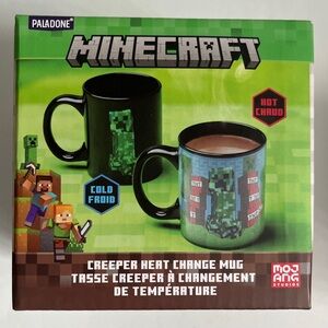 Minecraft Creeper Heat Changing Mug Exclusive - Paladone NEW Never Opened